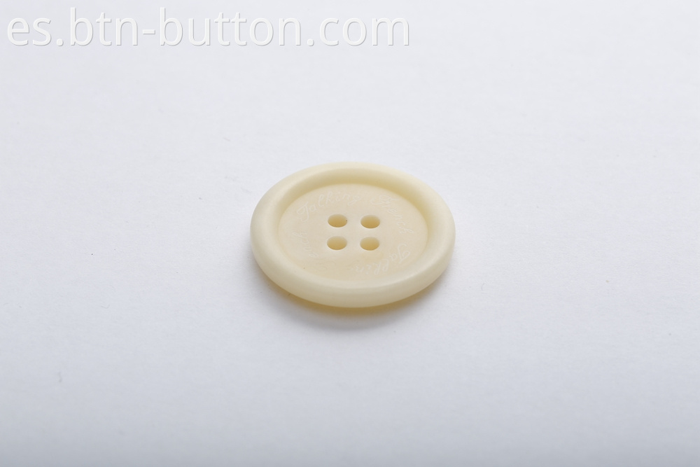 High-quality fruit buttons on clothes